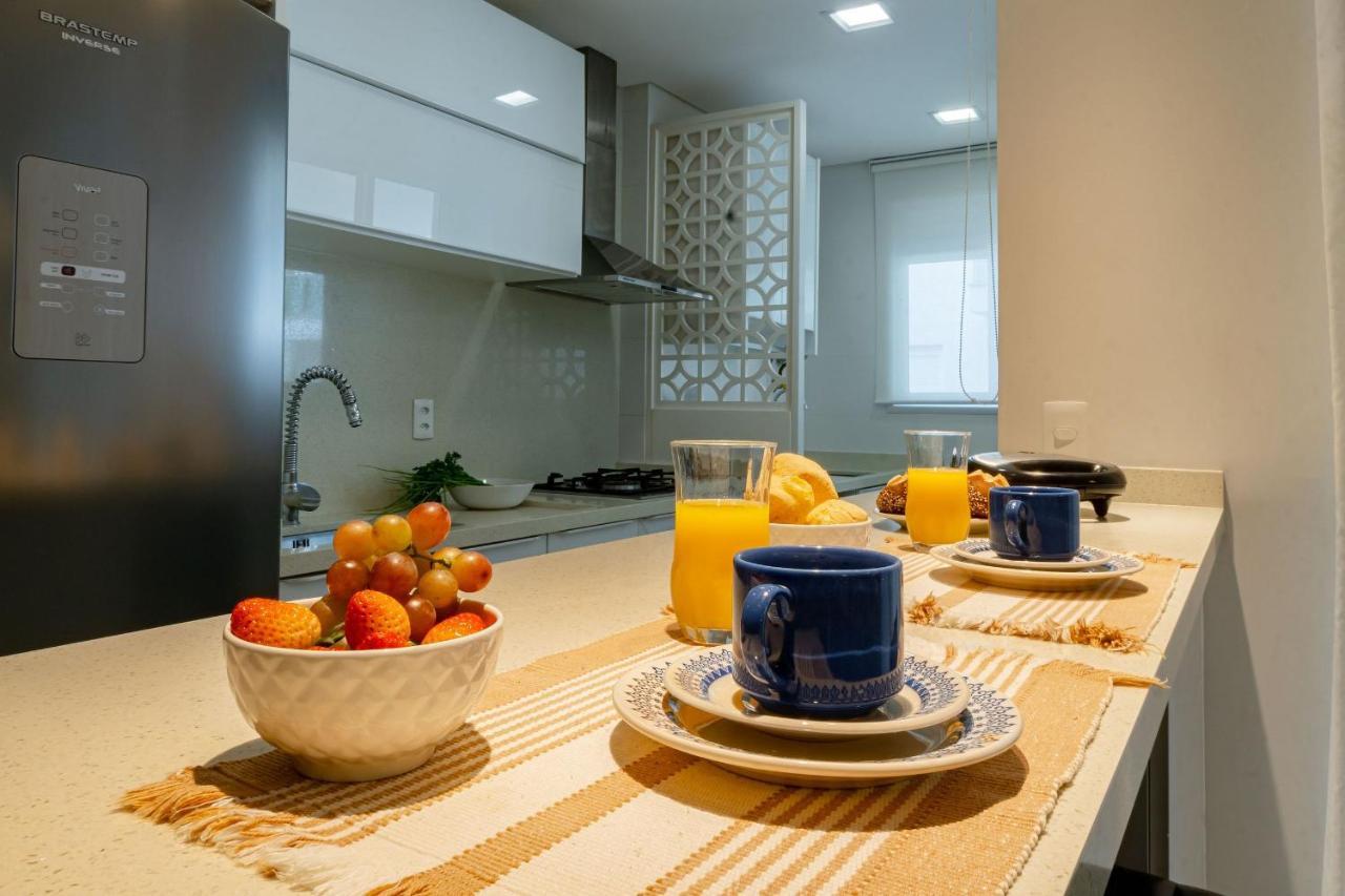בומבינאס Varandas Do Atlantico - Apartamento Em Condominio Pe Na Areia מראה חיצוני תמונה