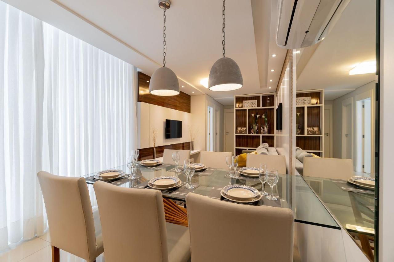 בומבינאס Varandas Do Atlantico - Apartamento Em Condominio Pe Na Areia מראה חיצוני תמונה