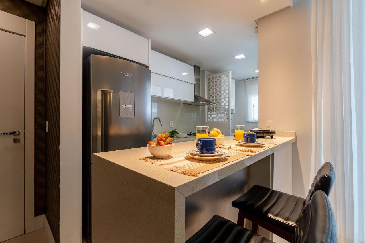 בומבינאס Varandas Do Atlantico - Apartamento Em Condominio Pe Na Areia מראה חיצוני תמונה